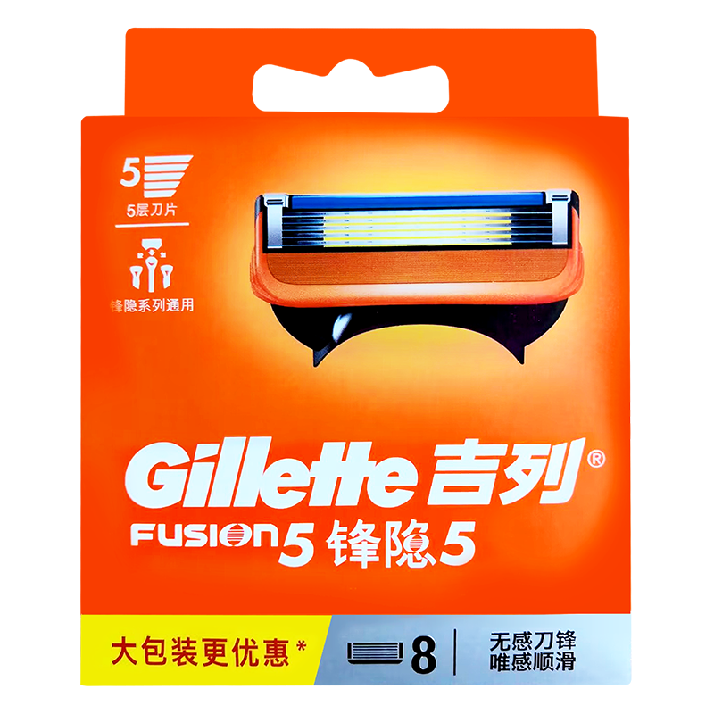 Gillette manual razor blades