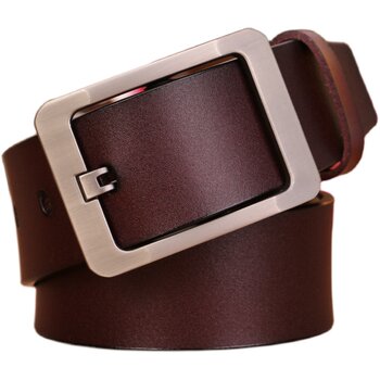 Pin buckle simple middle-aged style casual korean style men's belt