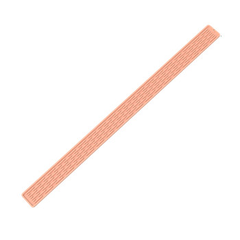 Narrow edge extended drain pad kitchen sink splash water mat