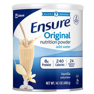 美国进口雅培安素EnSure成人奶粉高营养复合奶粉香草味400克/罐