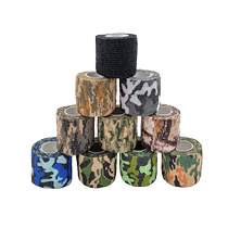 Self-adhesive non-woven high elastic outdoor bionic camouflage adhesive tape camouflage bandage adhesive cloth waterproof colour strips