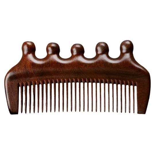 天然正品檀木梳子女士专用长发家用防男士木头按摩梳脱发养发牛角