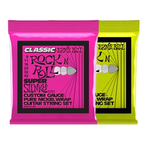 EB strings Ernie Ball electric guitar string set pure nickel set of six American original 2253