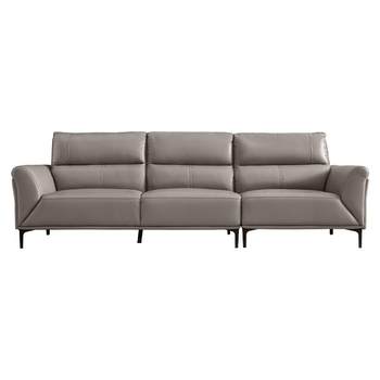 Zhihuashi modern simple style genuine leather sofa living room 2025 new top layer cowhide furniture 3035