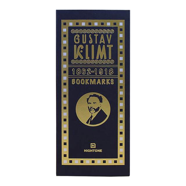 Klimt painting bookmarks 50 pieces gift box