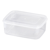 Food-grade refrigerator special plastic rectangular sealed box microwave lunch box with lid commercial 2386