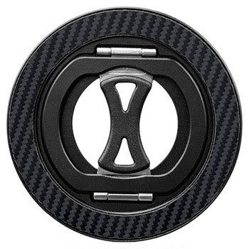 Universal mobile phone holder magsafe magnetic ring buckle kevlar aramid fiber ultra-thin convenient decompression artifact magnetic lazy holder desktop support frame multi-functional creative adsorption