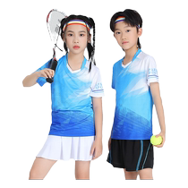 Childrens tennis uniforms training uniforms boys table tennis competition uniforms girls badminton sportswear team uniforms customized suits