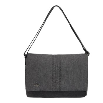 Adidas adidas clover unisex casual travel denim one-shoulder sports messenger bag ld6377