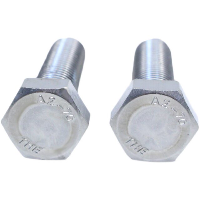 External hexagon screw bolt Dongming 304 stainless steel