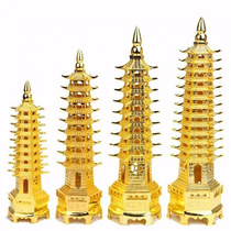 Wenchang Tower Pendulum Piece Nine Floors 13 Floors thirteen Floor Living Room Office Bedroom Desk Decorations Student Birthday