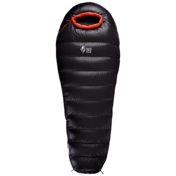 Black Ice Sleeping Bag B400/B700/B1000/1500 ຜູ້ໃຫຍ່ກາງແຈ້ງ Ultra Light Down Sleeping Bag Outdoor Camping Sleeping Bag