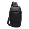 Ozuko business travel multifunctional chest bag sports and casual crossbody bag waterproof large capacity men's shoulder bag