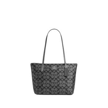 Coach outlet fiona zipper tote bag