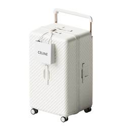 CECE super large capacity strong and ທົນທານ wide trolley case pc suitcase women suitcase 28 inch male universal wheel suitcase