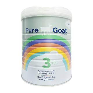 2罐装欧洲直邮荷兰有机羊奶PUREGOAT婴幼儿羊奶粉3段营养800g