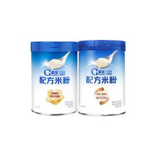 【营养高蛋白】嘉宝配方米粉HMO母乳低聚糖A2β-酪蛋白辅食组套