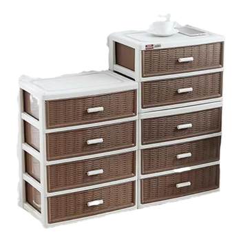 Multi-layer drawer storage cabinet home living room bedroom