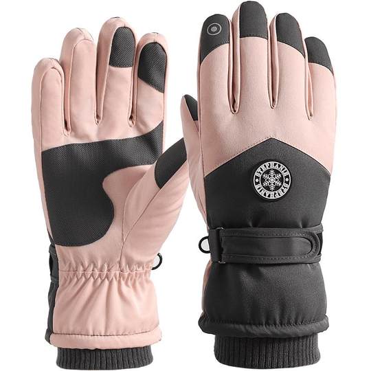 Ladies ski gloves friends windproof and warm
