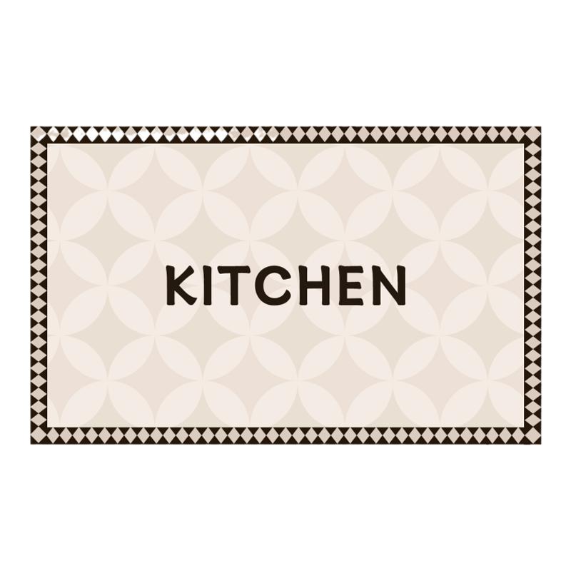 Hongxing kitchen oil-proof special floor mat is water-absorbent and non-slip