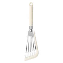 Silicone frying spatula household food grade high temperature resistant non-stick special cooking spatula slanted butterfly spatula 1789