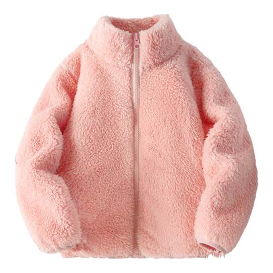 Jeansves plus velvet winter coat for children