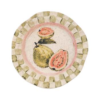 Modern housewife underglaze color tableware high-end fruit plate