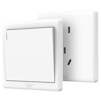 Delixi electrical switch socket panel concealed installation