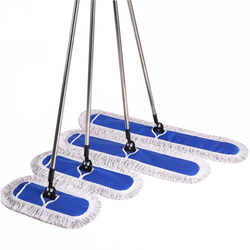 Tablet mop large dust push dragging home office hotel factory a dragging long trailer 60 90cm110