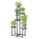 Flower shelf living room floor-standing balcony storage rack outdoor courtyard succulent iron flowerpot bracket shelf extension rack