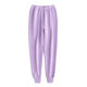 Middle-aged and elderly three-layer plus size high-waisted loose warm pants