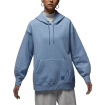 Jordan Nike Spring New Womens Hoodie Loose Velvet Warm Casual Sports Sweatshirt FB5111-436