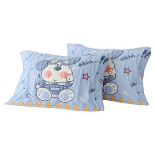 Pure cotton gauze thickened pillow cover adult pillow cover