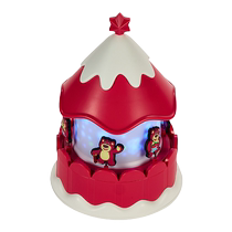 Strawberry Bear Music Music Box Crystal Ball Girls Birthday Gift Toy Starry Sky Projector Lamp