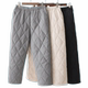 Large size cotton pants for women 200Jin Jin is equal to 0.5 kg. The elderly wear extra weight and add extra weight. Lightweight down cotton pants. Warm trousers for old ladies.