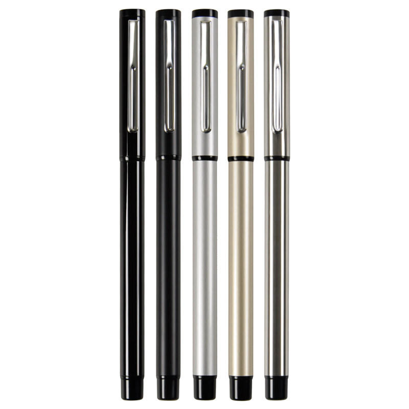 Gel pen metal rod engraving signature pen custom business