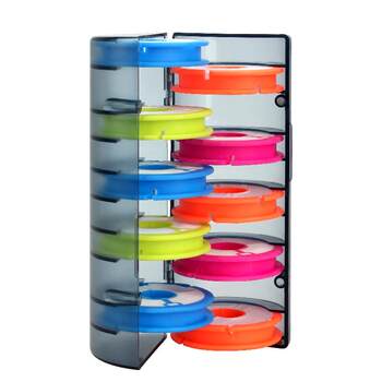 Rikimaru Rainbow Silicone Main Line Box Line Group Box Fishing Line Storage Tray Special Coil Large Axis Box Empty Box Spool