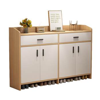 The door of the shoe cabinet is simple multi-layer storage tool for home dormitory, beautiful, large-capacity shoe storage rack, dustproof