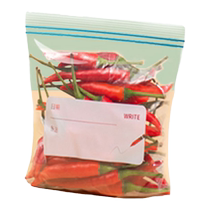 Sealed bag food-grade fresh-keeping bag household self-sealing plastic sealing thickening refrigerator storage and refrigeration special packaging with sealing