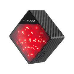 TAS 지능형 브레이크 감지 테일 자전거 조명