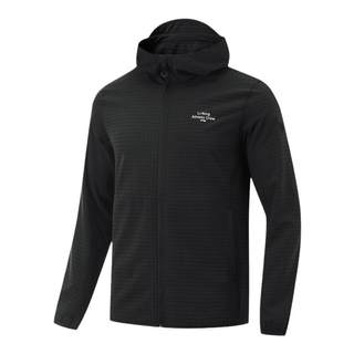 Li ning fitness men's hooded windproof jacket windproof