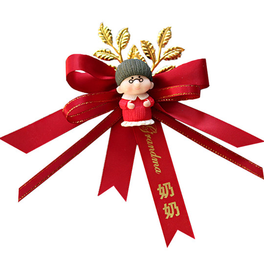 Wedding Corsage Grandparents Cartoon Dolls Figures