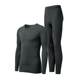 Youkeshu long-sleeved men's pure cotton traceless warm set