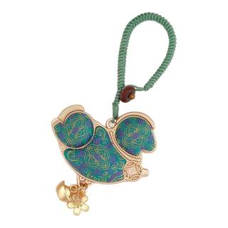 Xiao ai's hand-made song brocade pendant hanging on a flower bag that will make you rich immediately