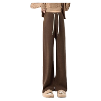 (Chaozhan Recommended) Pregnant Woman Pants PANTS SPRING AND AUTUMN 2024 new outwear straight cylinder pants without toppant trousers