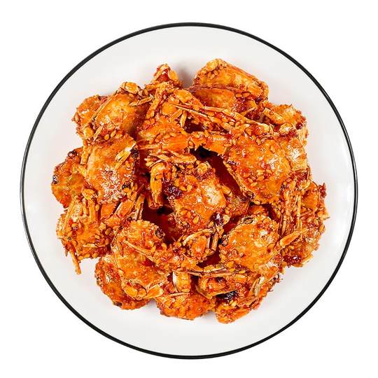 Spicy crab snacks, a nostalgic childhood treat to satisfy cravings