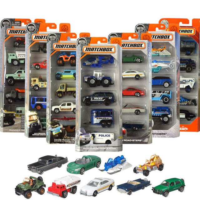 Matchbox alloy car model city hero 5 units