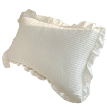 ins pure cotton side pillowcases pair of 100 cotton quilted pillowcases 48x74cm high-end pillow core liner sleeves