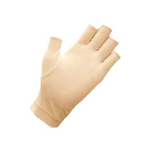 Spandex stretch sun protection driver's half finger gloves for women