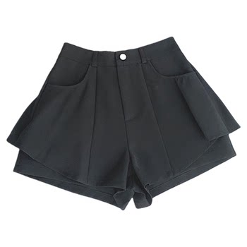 ພາກຮຽນ spring ແລະ summer ແບບໃຫມ່ culottes petite ແລະສັ້ນ versatile ສໍາລັບແມ່ຍິງ